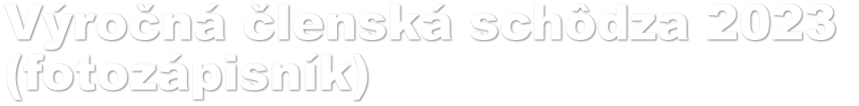 Vron lensk schdza 2023  (fotozpisnk)